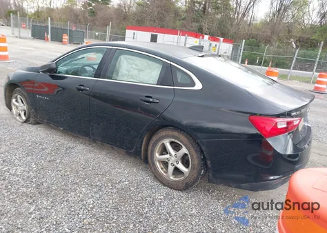2017 Chevrolet Malibu Ls from USA, damaged, VIN 1G1ZB5ST2HF247074